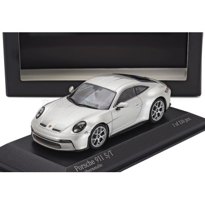 MINICHAMPS PORSCHE 911 992 S/T COUPE 2023 - SILVER 1/43