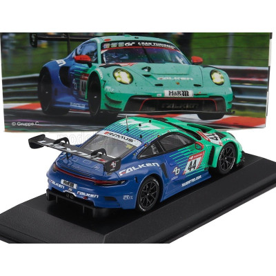 MINICHAMPS PORSCHE 911 992 GT3 R TEAM FALKEN MOTORSPORTS N 44 24h NURBURGRING 2023 JOEL ERIKSSON - TIM HEINEMANN - NICO MENZEL -