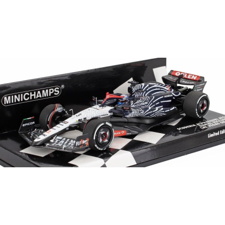 MINICHAMPS ALPHA TAURI F1  AT04 TEAM ALPHA TAURI N 3 LAS VEGAS USA GP 2023 DANIEL RICCIARDO - WHITE BLACK 1/43
