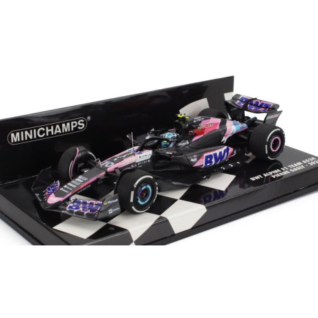 MINICHAMPS ALPINE F1  A524 TEAM BWT ALPINE N 10 SEASON 2024 PIERRE GASLY - BLACK BLUE PINK 1/43