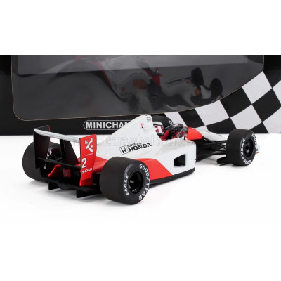MINICHAMPS McLAREN F1  MP4/6 HONDA N 2 SEASON 1991 GERARD BERGER - WHITE RED 1/18
