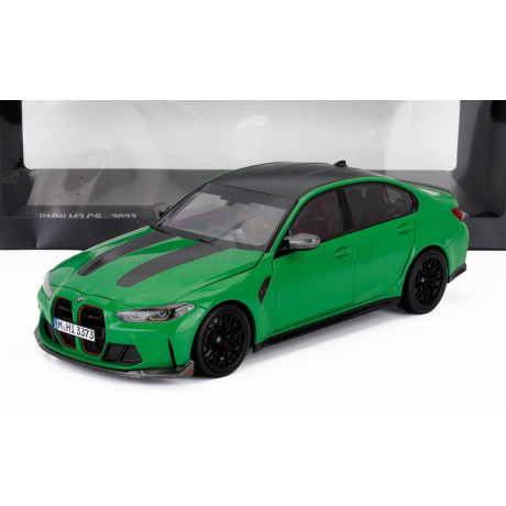 MINICHAMPS BMW 3-SERIES M3 COMPETITION CS (G80) 2024 - GREEN BLACK 1/18
