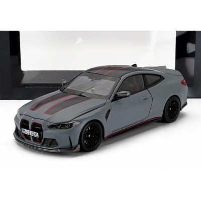 MINICHAMPS BMW 4-SERIES M4 COMPETITION CSL (G82) 2024 - BROOKLYN GREY 1/18