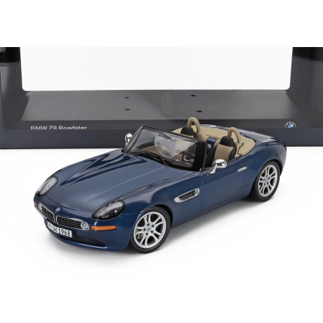 MINICHAMPS BMW Z8 SPIDER ROADSTER 2000 - BLUE MET 1/18