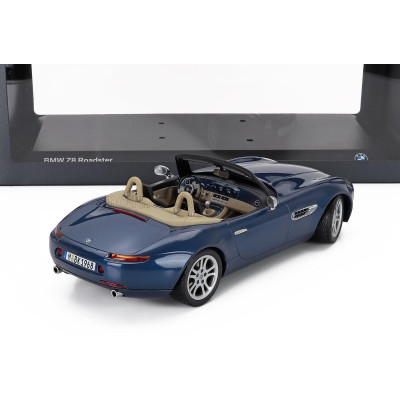 MINICHAMPS BMW Z8 SPIDER ROADSTER 2000 - BLUE MET 1/18