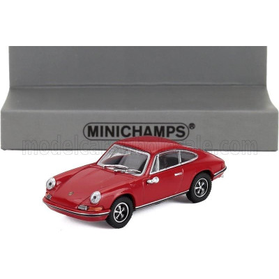 MINICHAMPS PORSCHE 911 COUPE 1972 - RED 1/87