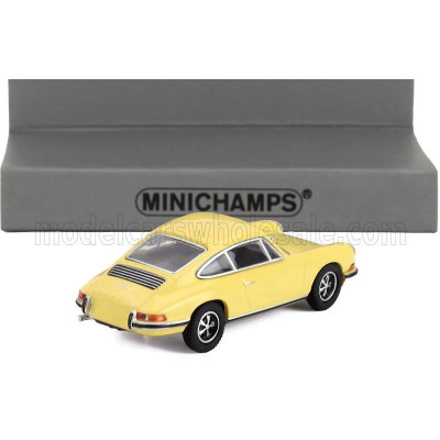 MINICHAMPS PORSCHE 911 COUPE 1972 - YELLOW 1/87