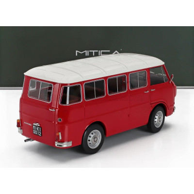 MITICA DIECAST ALFA ROMEO F-12 MINIBUS 1-SERIES 1967 - RED IVORY 1/18