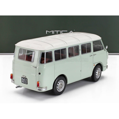 MITICA DIECAST ALFA ROMEO F-12 MINIBUS 1-SERIES 1967 - VERY LIGHT GREEN IVORY - ACQUA DI FONTE 1/18