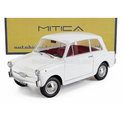 MITICA DIECAST AUTOBIANCHI BIANCHINA 4 POSTI - BERLINA - 1962 - WHITE 1/18