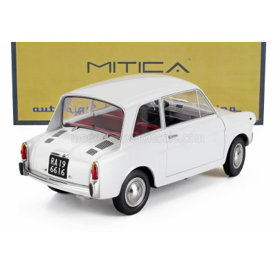 MITICA DIECAST AUTOBIANCHI BIANCHINA 4 POSTI - BERLINA - 1962 - WHITE 1/18