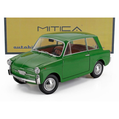 MITICA DIECAST AUTOBIANCHI BIANCHINA 4 POSTI - BERLINA - 1962 - GREEN 1/18