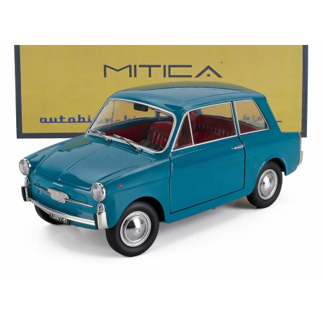 MITICA DIECAST AUTOBIANCHI BIANCHINA 4 POSTI - BERLINA - 1962 - BLUE 1/18
