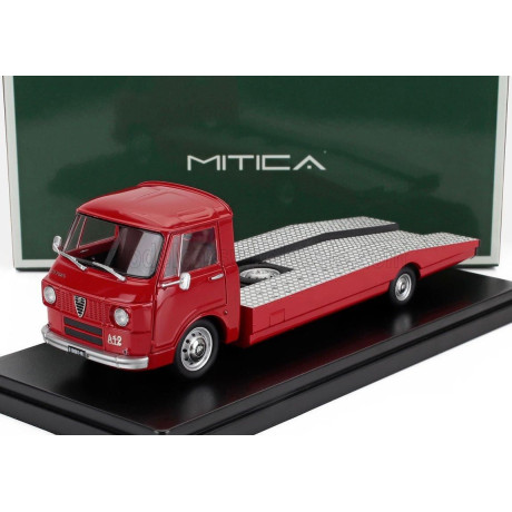 MITICA DIECAST ALFA ROMEO A12 (F12) CARRO ATTREZZI PRIMA SERIE 1967 - TOW TRUCK - ABSCHLEPPWAGEN - DEPANNEUSE - RED 1/43