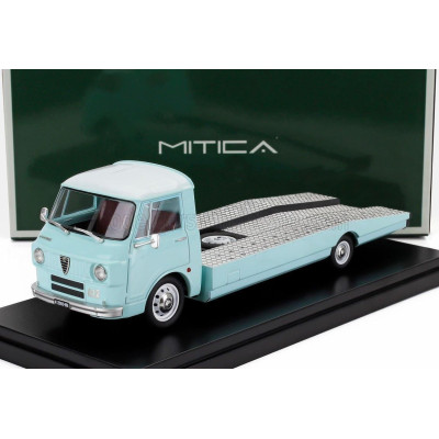 MITICA DIECAST ALFA ROMEO A12 (F12) CARRO ATTREZZI PRIMA SERIE 1967 - TOW TRUCK - ABSCHLEPPWAGEN - DEPANNEUSE - LIGHT BLUE WHITE