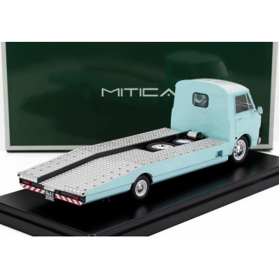 MITICA DIECAST ALFA ROMEO A12 (F12) CARRO ATTREZZI PRIMA SERIE 1967 - TOW TRUCK - ABSCHLEPPWAGEN - DEPANNEUSE - LIGHT BLUE WHITE