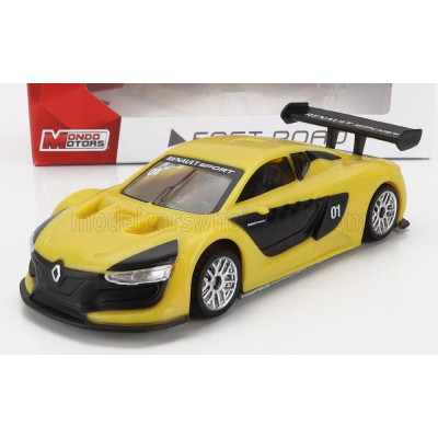 MONDOMOTORS RENAULT RS01 N 01 2015 - YELLOW BLACK 1/43