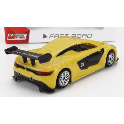 MONDOMOTORS RENAULT RS01 N 01 2015 - YELLOW BLACK 1/43
