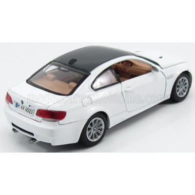 MOTOR MAX BMW 3-SERIES M3 COUPE 2007 - WHITE 1/24