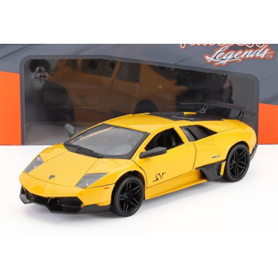 MOTOR MAX LAMBORGHINI MURCIELAGO LP670-4 SV SUPERVELOCE 2011 - YELLOW MET 1/24