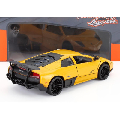 MOTOR MAX LAMBORGHINI MURCIELAGO LP670-4 SV SUPERVELOCE 2011 - YELLOW MET 1/24