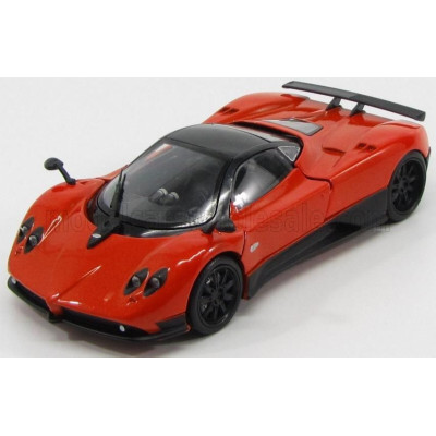 MOTOR MAX PAGANI ZONDA F 2009 - ORANGE MET 1/24