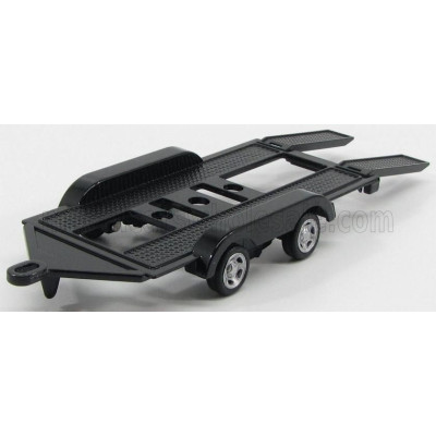 MOTOR MAX ACCESSORIES TRAILER FOR CAR - BLACK 1/43