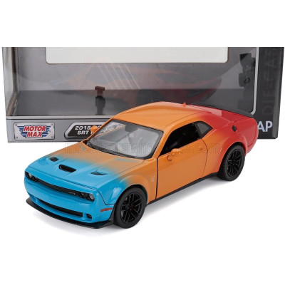 MOTOR MAX DODGE CHALLENGER SRT HELLCAT COUPE 2018 - VARIOUS 1/24