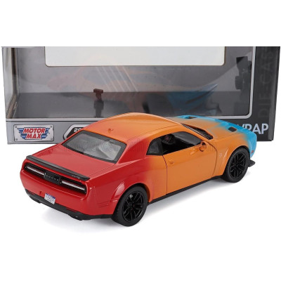MOTOR MAX DODGE CHALLENGER SRT HELLCAT COUPE 2018 - VARIOUS 1/24