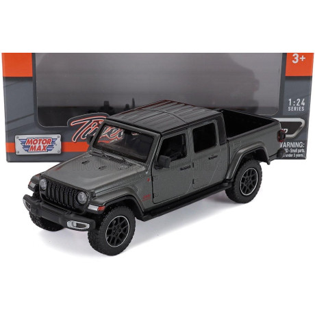 MOTOR MAX JEEP GLADIATOR OVERLAND PICK-UP 2021 - GRANITE GREY 1/27