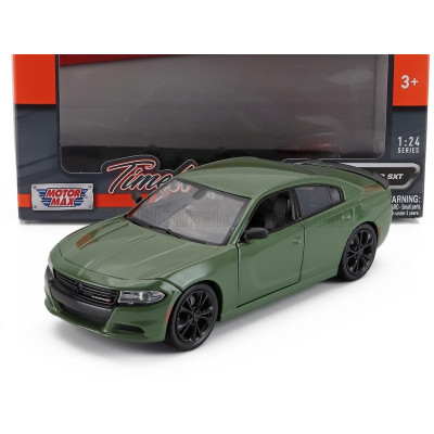 MOTOR MAX DODGE CHARGER SXT 2023 - GREEN 1/24