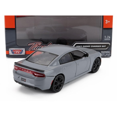 MOTOR MAX DODGE CHARGER SXT 2023 - LIGHT GREY 1/24