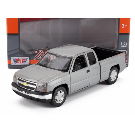 MOTOR MAX CHEVROLET SILVERADO 1500 PICK-UP 2006 - GREY 1/25