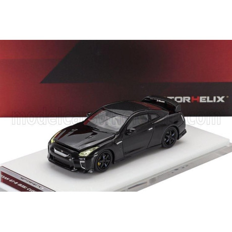 MOTORHELIX NISSAN GT-R (R35) COUPE 2007 - BLACK 1/64