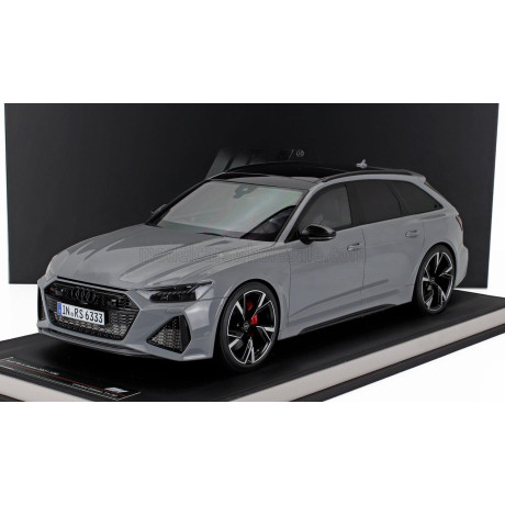 MOTORHELIX AUDI A6 RS6 AVANT (C8) SW STATION WAGON 2021 - NANDO GREY 1/12