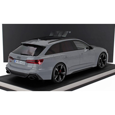 MOTORHELIX AUDI A6 RS6 AVANT (C8) SW STATION WAGON 2021 - NANDO GREY 1/12