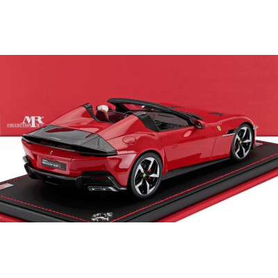 MR MODELS FERRARI 12CILINDRI SPIDER V12 830cv 2024 - CON VETRINA - WITH SHOWCASE - ROSSO CORSA - RED 1/18
