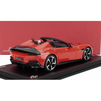 MR MODELS FERRARI 12CILINDRI SPIDER V12 830cv 2024 - CON VETRINA - WITH SHOWCASE - ROSSO DINO - RED 1/18