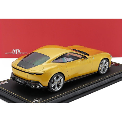 MR MODELS FERRARI AMALFI 2025 - CON VETRINA - WITH SHOWCASE - GIALLO MONTECARLO - YELLOW 1/18