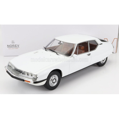 NOREV CITROEN SM MASERATI GENEVA AUTOSHOW 1970 - WHITE 1/12