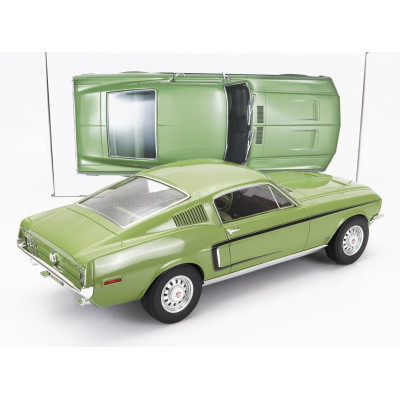 NOREV FORD USA MUSTANG FASTBACK GT COUPE 1968 - GREEN 1/12