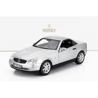 NOREV MERCEDES BENZ SLK-CLASS SLK350 CABRIOLET SPIDER 1996 - SILVER 1/18