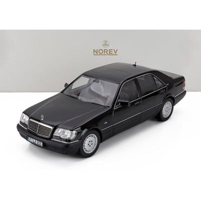 NOREV MERCEDES BENZ S-CLASS S600 1997 - BLACK 1/18