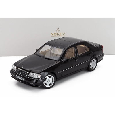 NOREV MERCEDES BENZ C-CLASS C36 AMG (W202) 1993 - BLACK 1/18