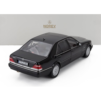 NOREV MERCEDES BENZ S-CLASS S600 1997 - BLACK 1/18