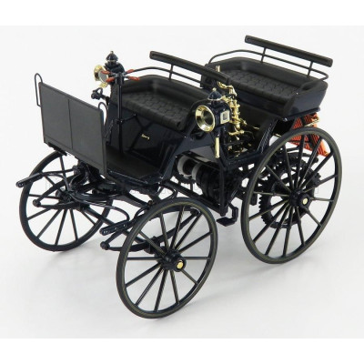 NOREV DAIMLER HD MOTORIZED CARRIAGE 1886 - DARK BLUE MET 1/18