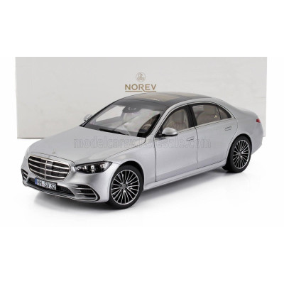 NOREV MERCEDES BENZ S-CLASS AMG LINE 2021 - SILVER 1/18