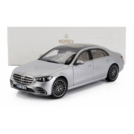 NOREV MERCEDES BENZ S-CLASS AMG LINE 2021 - SILVER 1/18