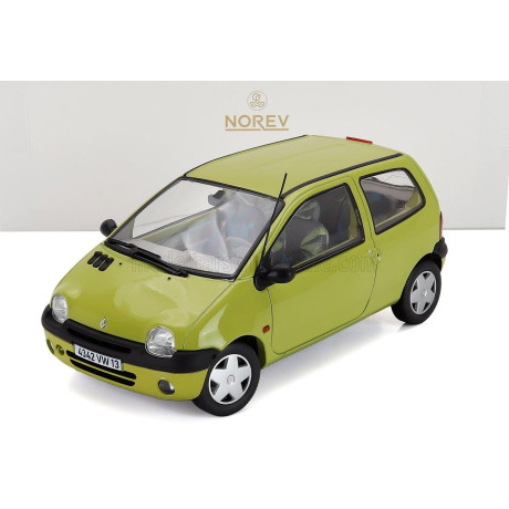 NOREV RENAULT TWINGO 1995 - ANIS YELLOW 1/18