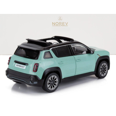 NOREV RENAULT R4 E-TECH 100% OPEN ROOF 2025 - LIGHT GREEN 1/18